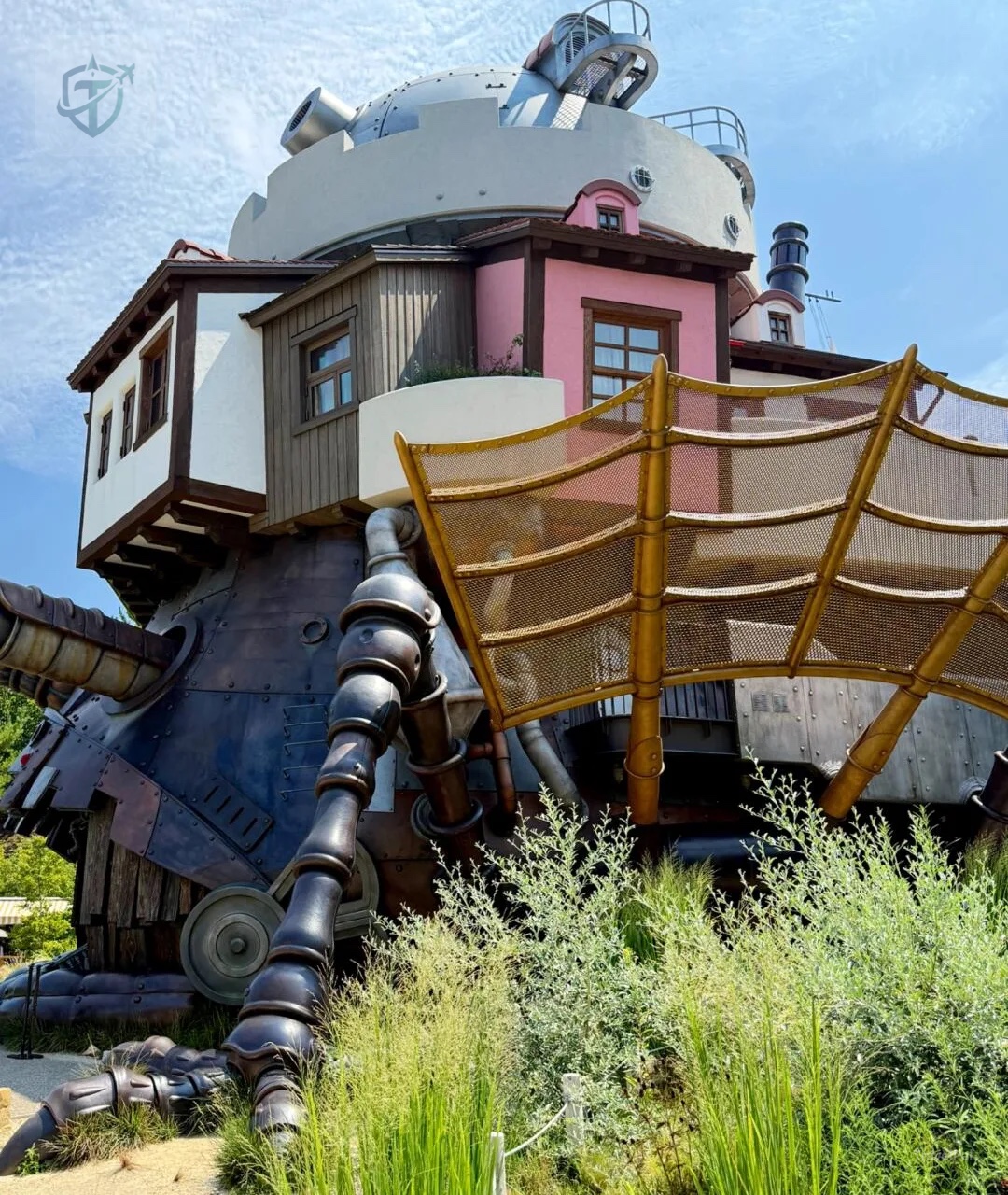 Howl's Castle at Ghibli Park in Aichi